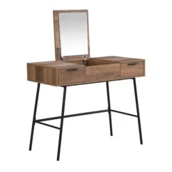 Selwyn Oak Effect Console Dressing Table -Daals BSD 062 WB2