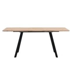 Weston Oak Effect Extendable 6-8 Seater Dining Table -Daals BSD 082 OAK WB3