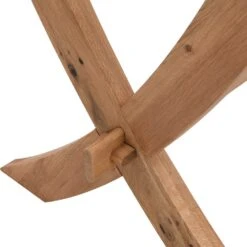 Lugano 160cm Rectangular Glass Top Solid Oak Legs Dining Table 17 Lugano 160cm Rectangular Glass Top Solid Oak Legs Dining Table -Daals BSD 088 OAK detail3