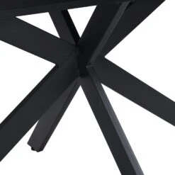 Varden Black Ceramic Extending Dining Table -Daals BSD 094 BLACK detail4