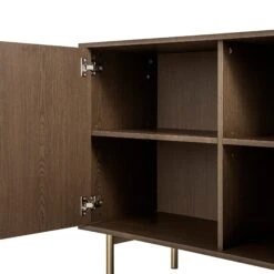 Richmond Ridged Large Sideboard, Dark Ash -Daals BSD 108 DARKWOOD detail3