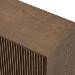 Richmond Ridged Large Sideboard, Dark Ash -Daals BSD 108 DARKWOOD detail4