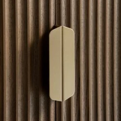 Richmond Ridged Large Sideboard, Dark Ash -Daals BSD 108 DARKWOOD detail5