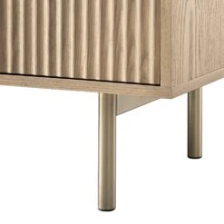 Richmond Ridged Large Sideboard, Light Ash -Daals BSD 108 LIGHTWOOD detail5