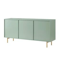 Richmond Ridged Large Sideboard, Matte Sage Green -Daals BSD 108 SAGE WB5