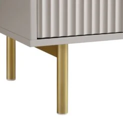 Richmond Ridged Large Sideboard, Matte Taupe -Daals BSD 108 TAUPE detail6