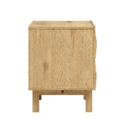Moriko 2 Drawer Bedside Table -Daals BSD 113 OAK WB4