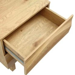 Moriko 2 Drawer Bedside Table -Daals BSD 113 OAK detail3