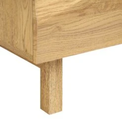 Moriko 2 Drawer Bedside Table -Daals BSD 113 OAK detail4