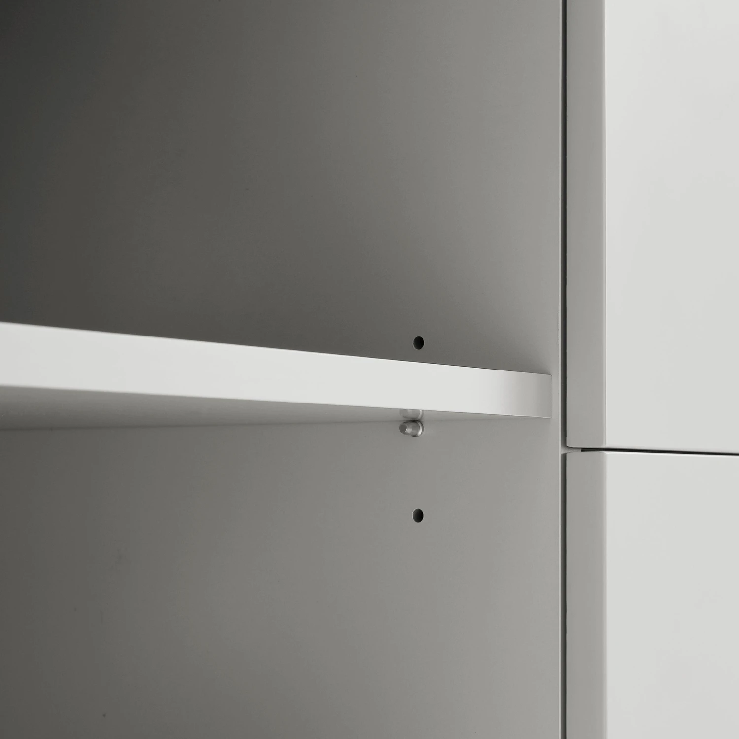 Agnes Curved Edge 150cm Wide TV Unit, Dove Grey With Oak Top 14 Agnes Curved Edge 150cm Wide TV Unit, Dove Grey With Oak Top - Image 14