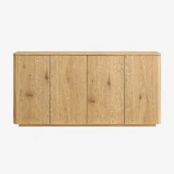 Agnes Curved Edge 150cm Wide Sideboard, Natural 18 Agnes Curved Edge 150cm Wide Sideboard, Natural -Daals BSD 119 OAK WB1