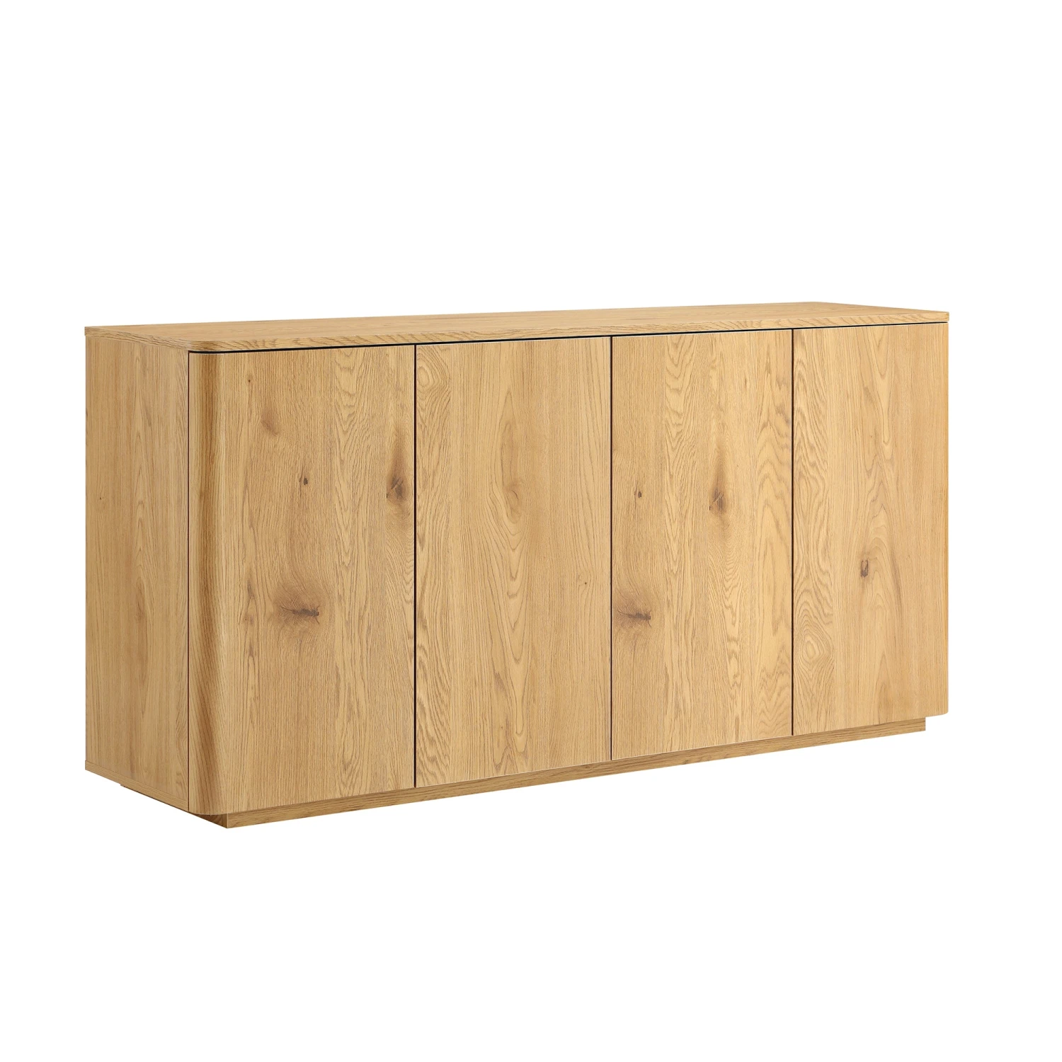 Agnes Curved Edge 150cm Wide Sideboard, Natural 6 Agnes Curved Edge 150cm Wide Sideboard, Natural - Image 6