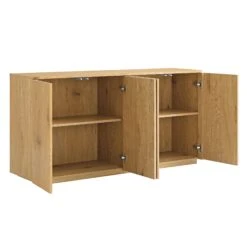 Agnes Curved Edge 150cm Wide Sideboard, Natural 23 Agnes Curved Edge 150cm Wide Sideboard, Natural -Daals BSD 119 OAK WB5