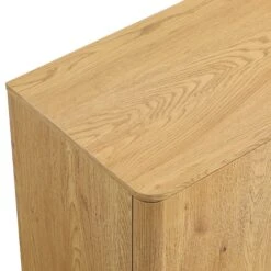 Agnes Curved Edge 150cm Wide Sideboard, Natural 26 Agnes Curved Edge 150cm Wide Sideboard, Natural -Daals BSD 119 OAK detail1