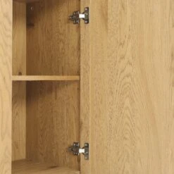 Agnes Curved Edge 150cm Wide Sideboard, Natural 27 Agnes Curved Edge 150cm Wide Sideboard, Natural -Daals BSD 119 OAK detail2