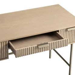 Richmond Ridged Dressing Table, Light Ash -Daals BSD 123 LIGHTWOOD detail1