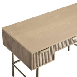 Richmond Ridged Dressing Table, Light Ash -Daals BSD 123 LIGHTWOOD detail2