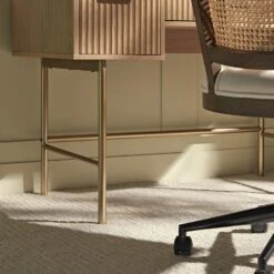 Richmond Ridged Dressing Table, Light Ash -Daals BSD 123 LIGHTWOOD scene4