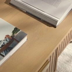 Richmond Ridged Dressing Table, Light Ash -Daals BSD 123 LIGHTWOOD scene6