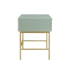 Richmond Ridged Dressing Table, Matte Sage Green 20 Richmond Ridged Dressing Table, Matte Sage Green -Daals BSD 123 SAGE WB5
