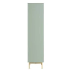 Richmond Ridged Tall Bookcase With Doors, Matte Sage Green 21 Richmond Ridged Tall Bookcase With Doors, Matte Sage Green -Daals BSD 124 SAGE WB5