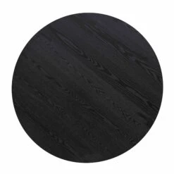 Maru Round Oak Pedestal Dining Table, Black 15 Maru Round Oak Pedestal Dining Table, Black -Daals BSD 134 BLACK WB3