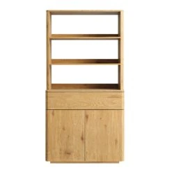 Agnes Curved Edge Dresser, Natural -Daals BSD 153 OAK WB1