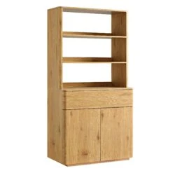 Agnes Curved Edge Dresser, Natural -Daals BSD 153 OAK WB2