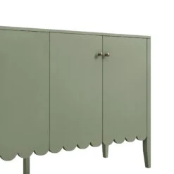 Henley Scalloped Edge 150cm Wide Sideboard, Sage Green -Daals BSD 157 SAGE detail1