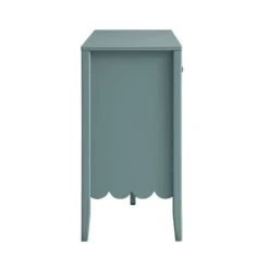 Henley Scalloped Edge 150cm Wide Sideboard, Blue Spruce -Daals BSD 157 TEAL WB6