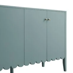 Henley Scalloped Edge 150cm Wide Sideboard, Blue Spruce -Daals BSD 157 TEAL detail2