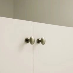 Henley Scalloped Edge 150cm Wide Sideboard With Open Shelf, Light Sand 31 Henley Scalloped Edge 150cm Wide Sideboard With Open Shelf, Light Sand -Daals BSD 158 BEIGE detail4