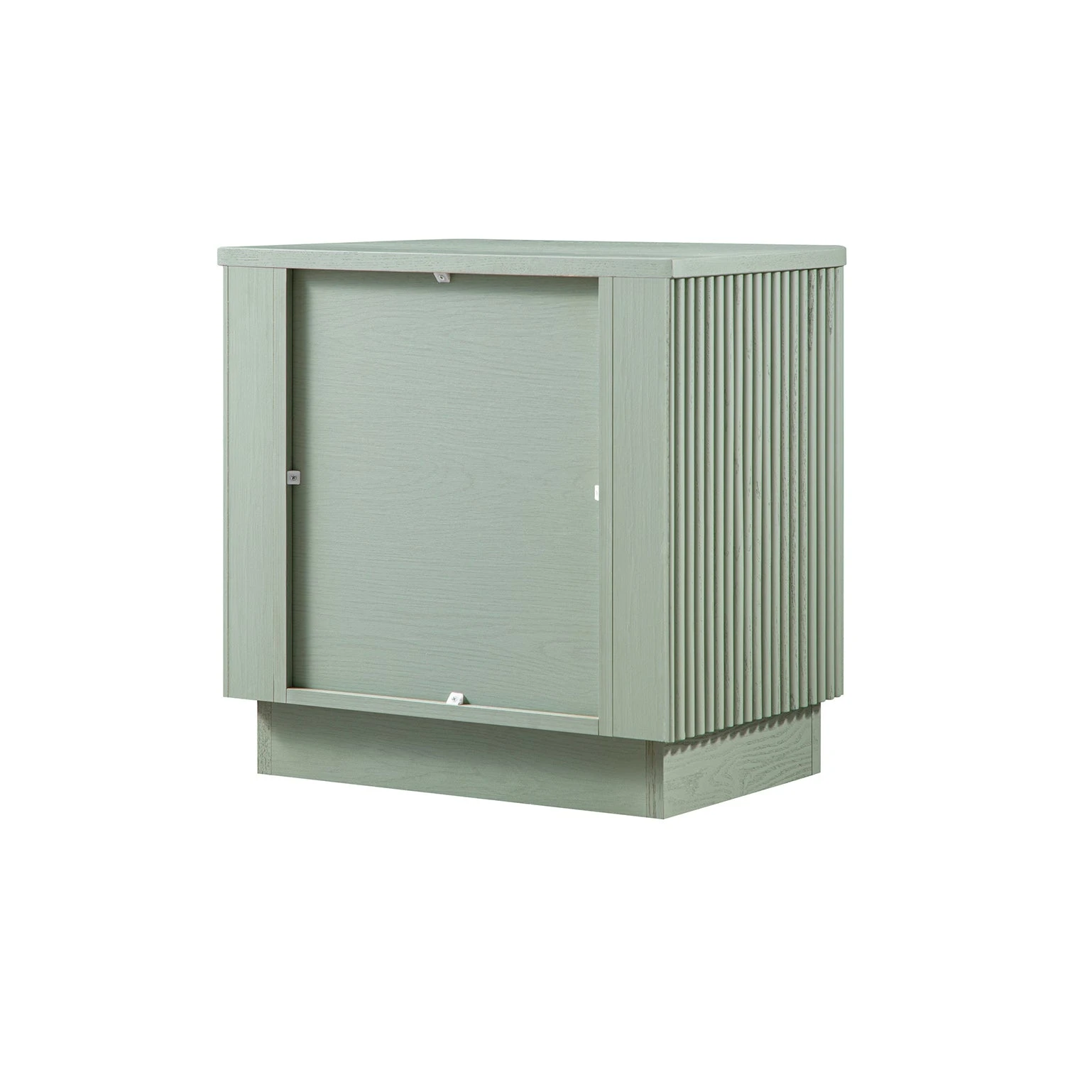 Maru 1-Drawer Bedside Table, Sage Green 11 Maru 1-Drawer Bedside Table, Sage Green - Image 11