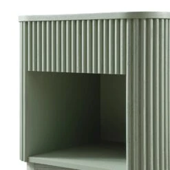 Maru 1-Drawer Bedside Table, Sage Green 25 Maru 1-Drawer Bedside Table, Sage Green -Daals BSD 167 SAGE detail1