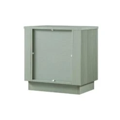 Maru 2-Drawer Bedside Table, Sage Green -Daals BSD 168 SAGE WB5