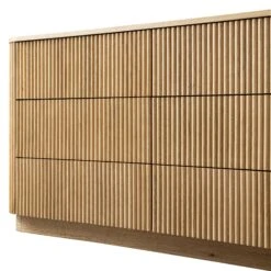 Maru Chest Of 6 Drawers, Oak -Daals BSD 169 OAK detail1