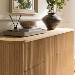 Maru Chest Of 6 Drawers, Oak -Daals BSD 169 OAK scene3