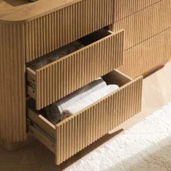 Maru Chest Of 6 Drawers, Oak -Daals BSD 169 OAK scene5