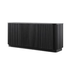 Maru Large 4-Door Sideboard, Black -Daals BSD 170 BLACK WB2