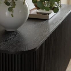 Maru Large 4-Door Sideboard, Black -Daals BSD 170 BLACK scene4