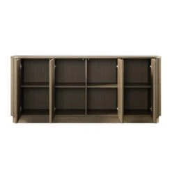 Maru Large 4-Door Sideboard, Silver Oak -Daals BSD 170 SILK WB3