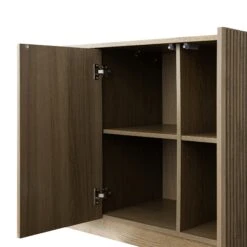 Maru Large 4-Door Sideboard, Silver Oak -Daals BSD 170 SILK detail3