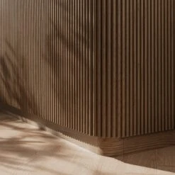 Maru Large 4-Door Sideboard, Silver Oak -Daals BSD 170 SILK scene6