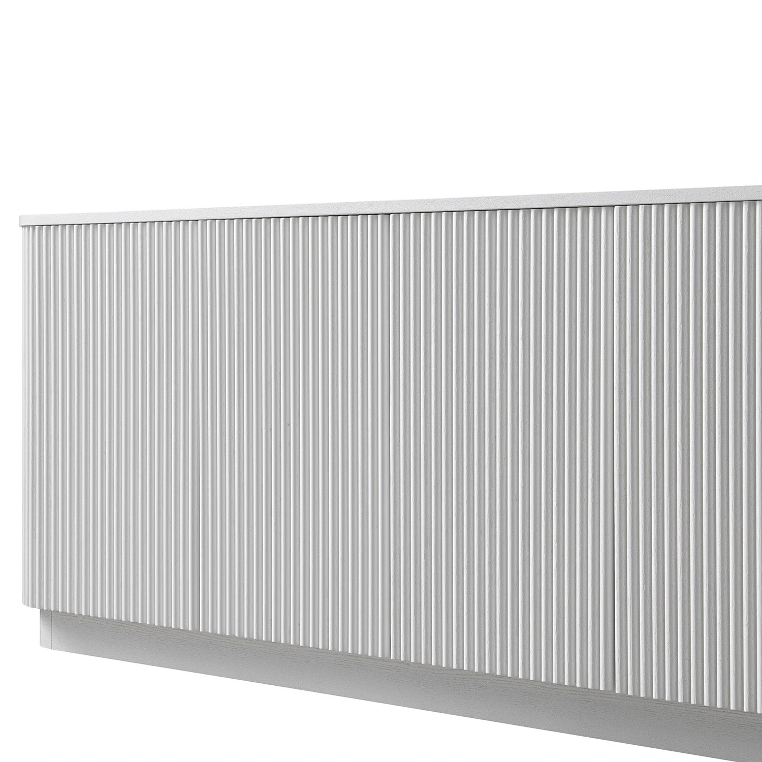 Maru Large 4-Door Sideboard, Washed White 8 Maru Large 4-Door Sideboard, Washed White - Image 8