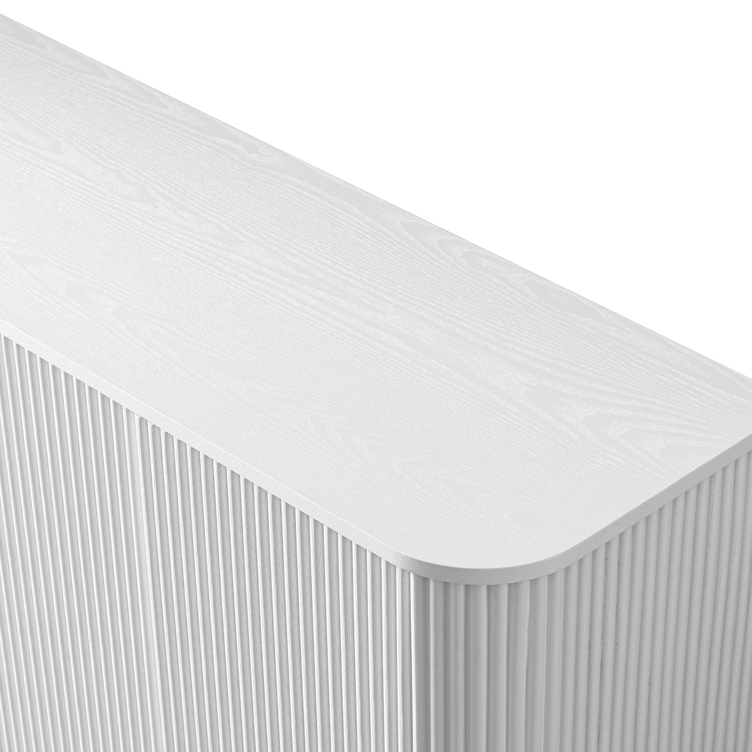 Maru Large 4-Door Sideboard, Washed White 10 Maru Large 4-Door Sideboard, Washed White - Image 10