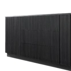 Maru Large 2-Door Sideboard With Drawers, Black -Daals BSD 171 BLACK detail1