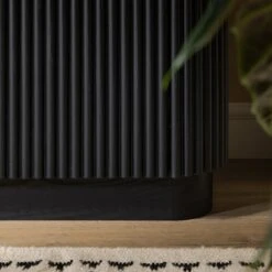 Maru Large 2-Door Sideboard With Drawers, Black -Daals BSD 171 BLACK scene6