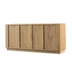 Maru Large 2-Door Sideboard With Drawers, Oak -Daals BSD 171 OAK WB6