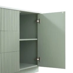 Maru Large 2-Door Sideboard With Drawers, Sage Green -Daals BSD 171 SAGE detail3