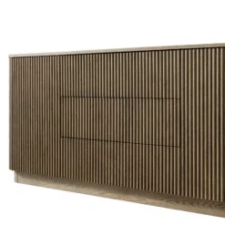 Maru Large 2-Door Sideboard With Drawers, Silver Oak -Daals BSD 171 SILK detail1